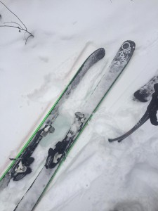 On snow with the Ripstick