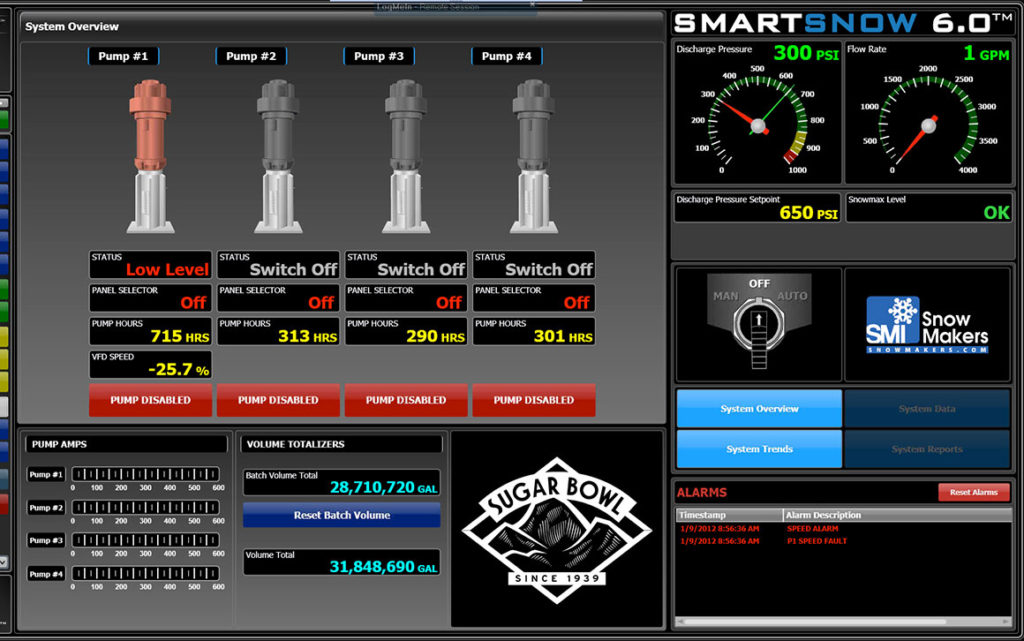 SmartSnow Interface